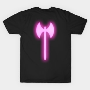 Spiritual Weapon (Pink Greataxe) T-Shirt